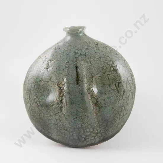 Len Castle Hanging Bottle Vase