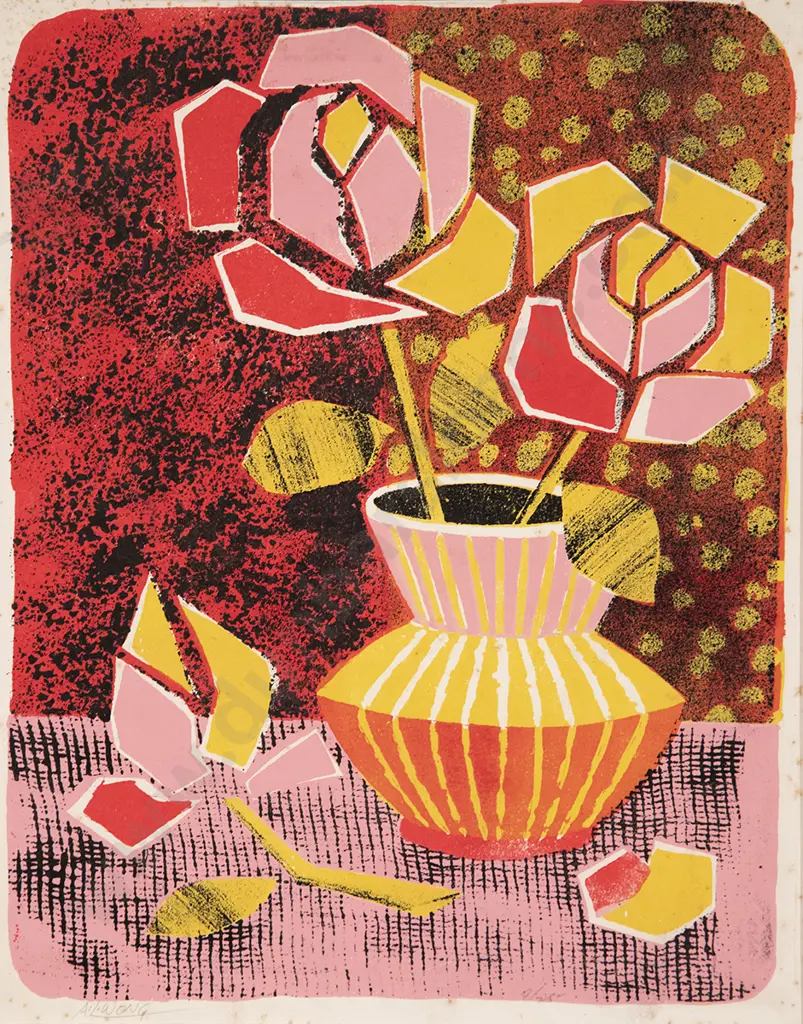 Albert L Wong - Roses & Lilies (2) Image 1++