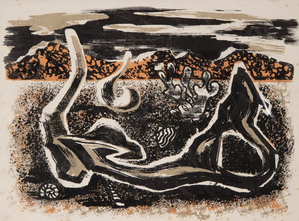 Albert L Wong - Figures at the Beach & Pine (2) Image 1++