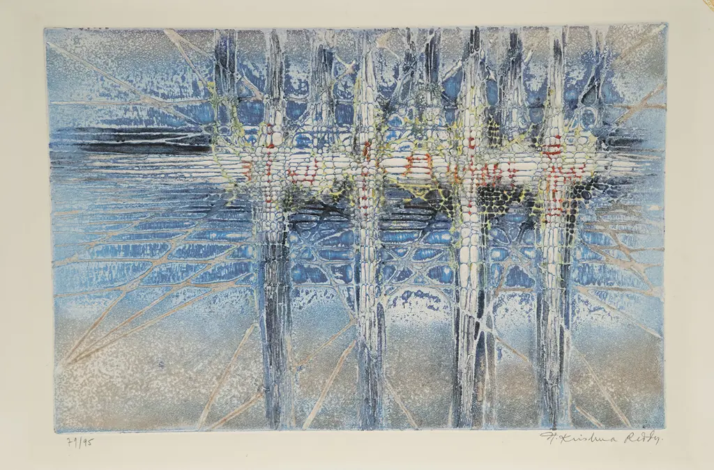 Krishna Reddy (Indian/American)- Fleurs Eclantantes Image 1++