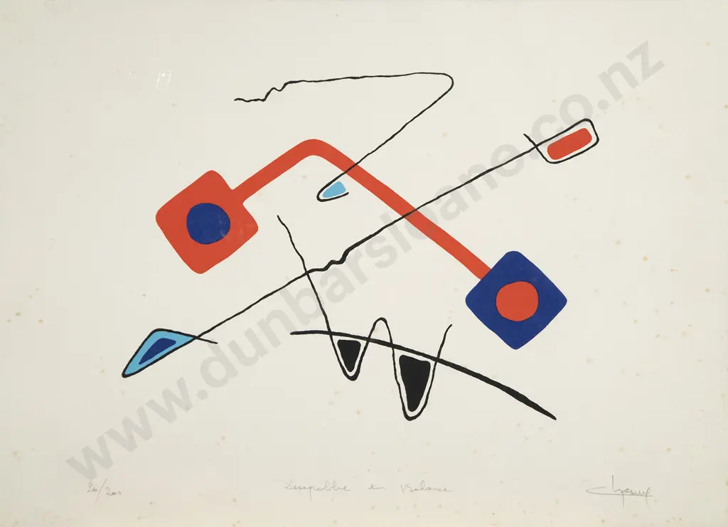 Four Various French Ltd Edition Prints Image 1++