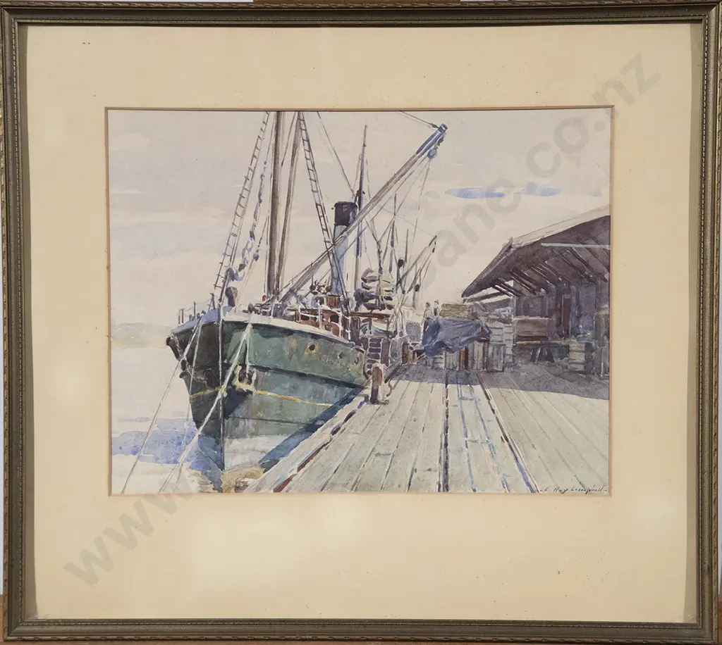 Colin Hay Campbell - Wanganui Wharf Image 1++