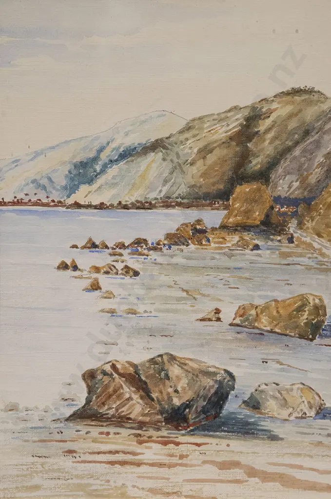 E S Ritchie gouache & other watercolour (2) Image 1++