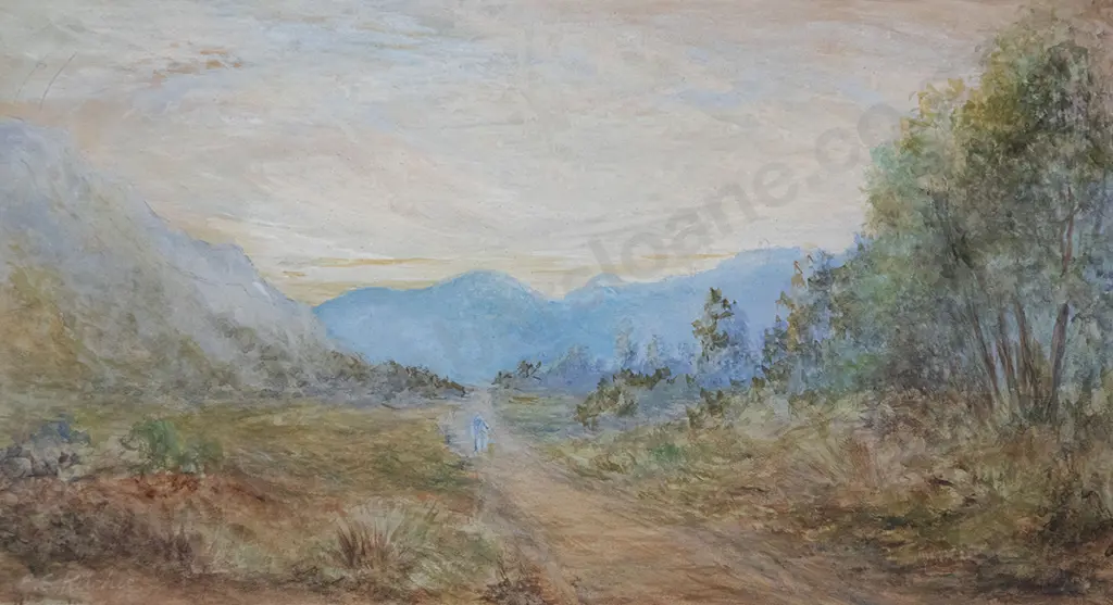 E S Ritchie gouache & other watercolour (2) Image 1++