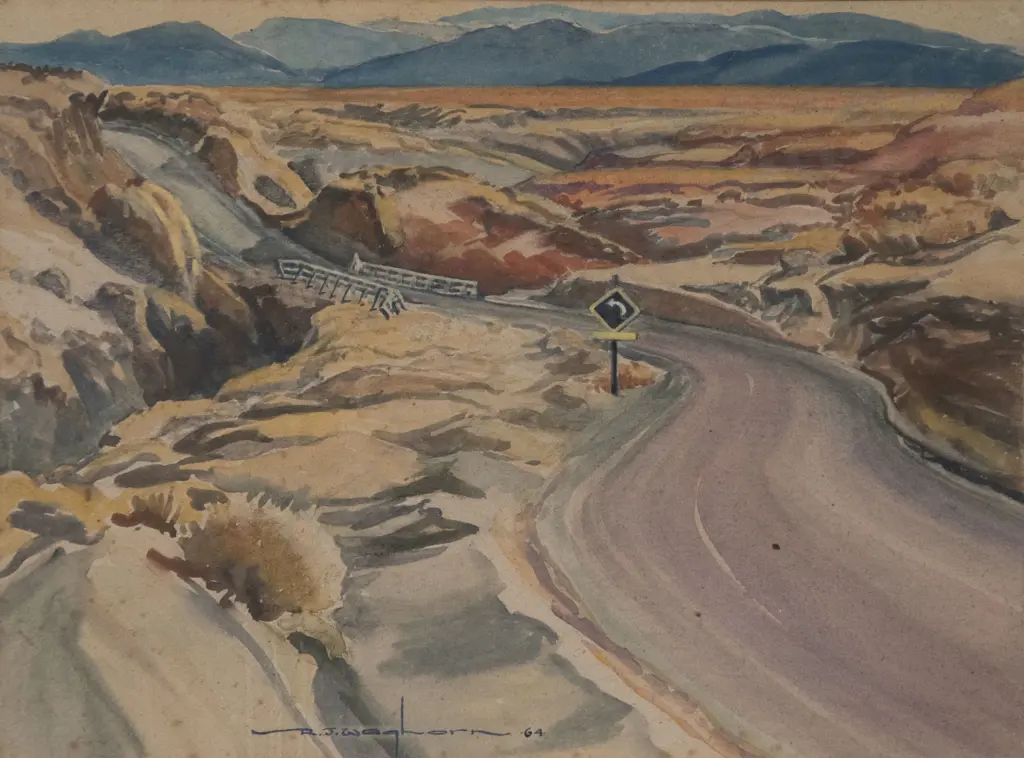 Reg Waghorn - The Bend in the Road Image 1++