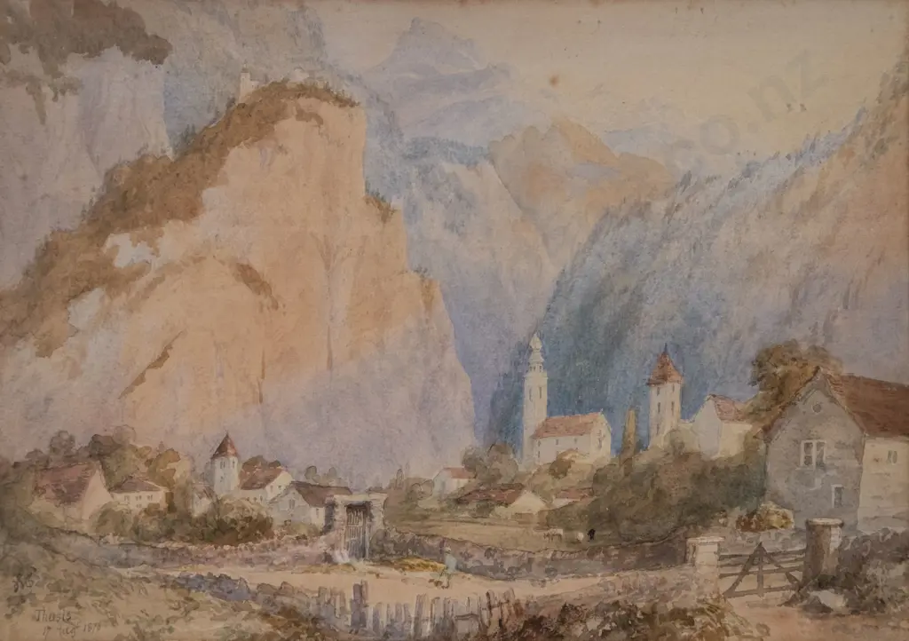 E Nevill and other European watercolour (2) Image 1++