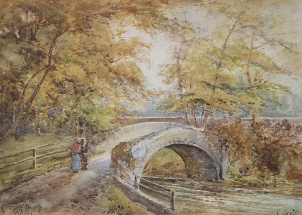 E Nevill and other European watercolour (2) Image 1++