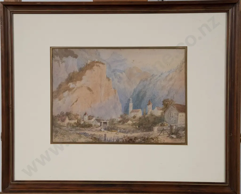 E Nevill and other European watercolour (2) Image 1++