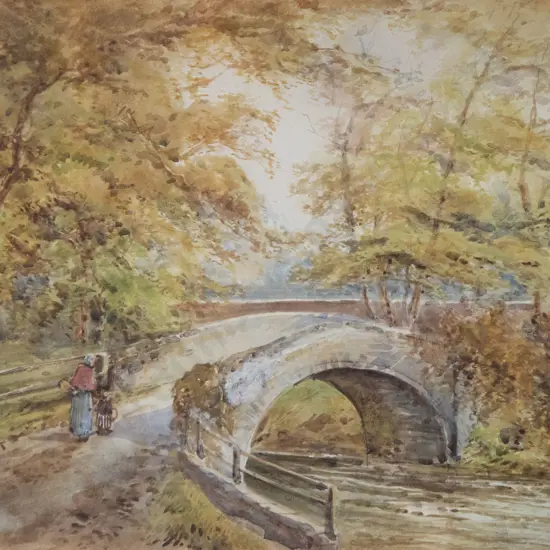 E Nevill and other European watercolour (2)