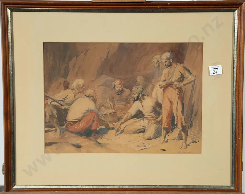 Richard Wallwork & Margaret Anderson watercolours (2) Image 1++