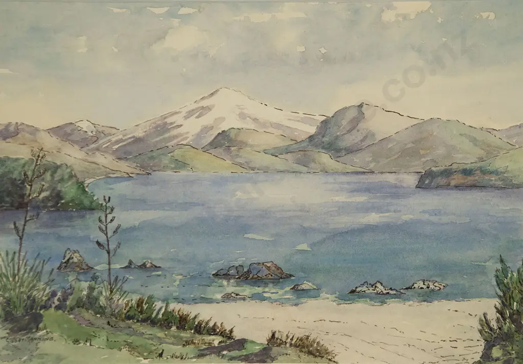 Court Manning & B Jackson watercolours (2) Image 1++