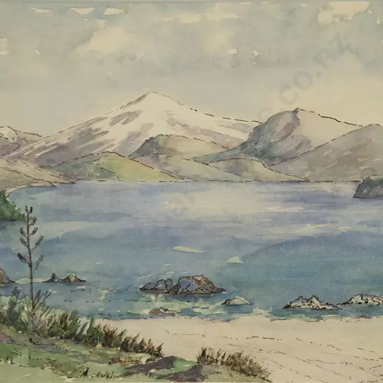 Court Manning & B Jackson watercolours (2)