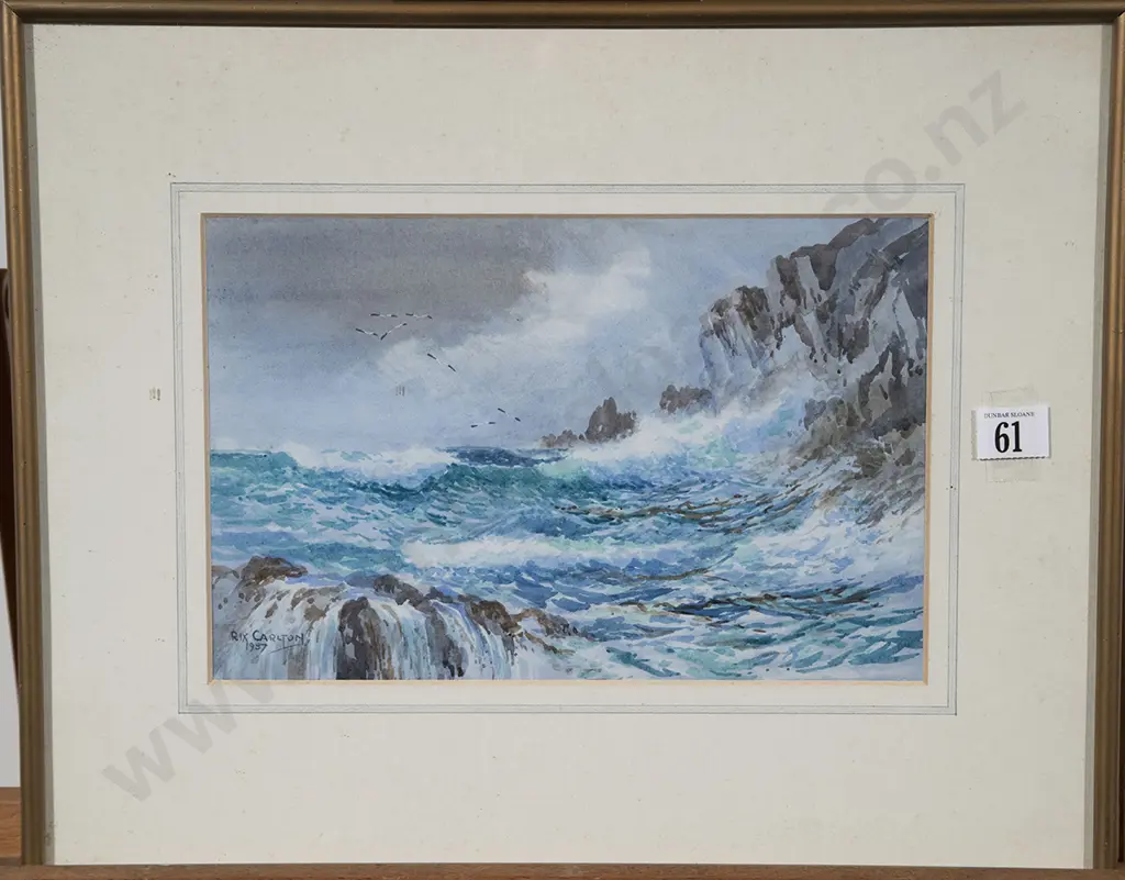 Rix Carlton & W Myles watercolours (2) Image 1++