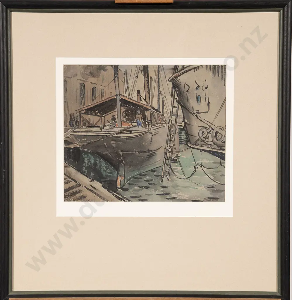 Angus Gray - Dock Scene Image 1++
