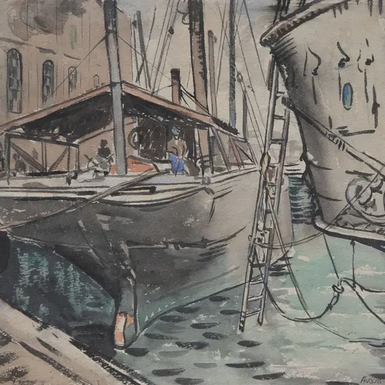 Angus Gray - Dock Scene