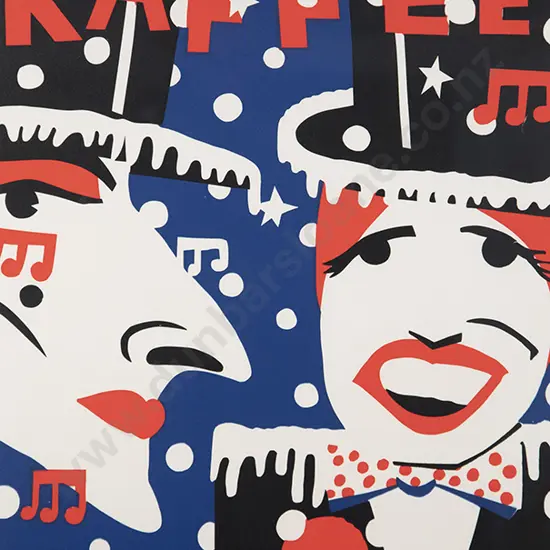 Martin Sharp (Australian) - Kold Komfort Kaffe
