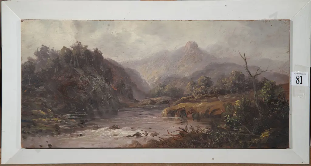 T R Attwood - Sunrise Lake Ada and A View of the Ongarue River (2) Image 1++