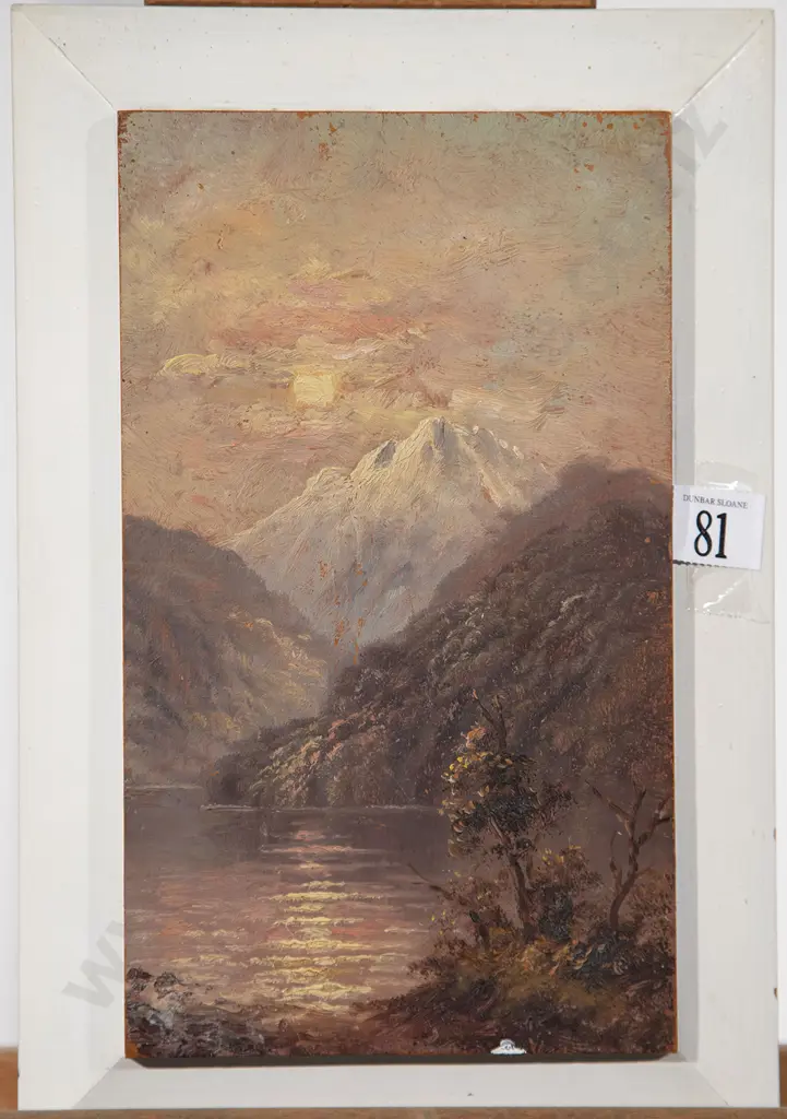 T R Attwood - Sunrise Lake Ada and A View of the Ongarue River (2) Image 1++