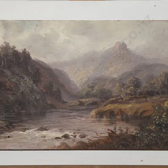 T R Attwood - Sunrise Lake Ada and A View of the Ongarue River (2)