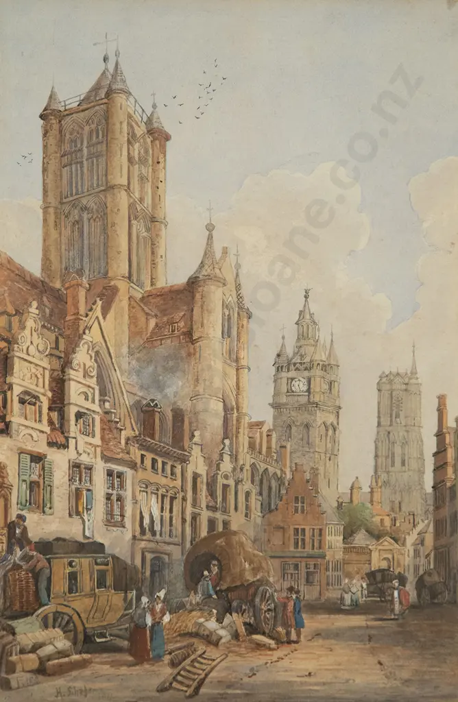 Henry Schafer & Other Watercolour (2) Image 1++