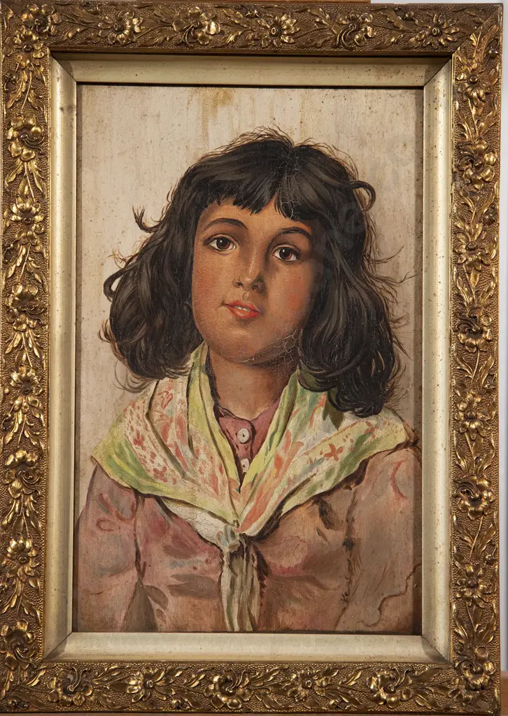 Two Watercolours and Portrait of Gypsy Image 1++