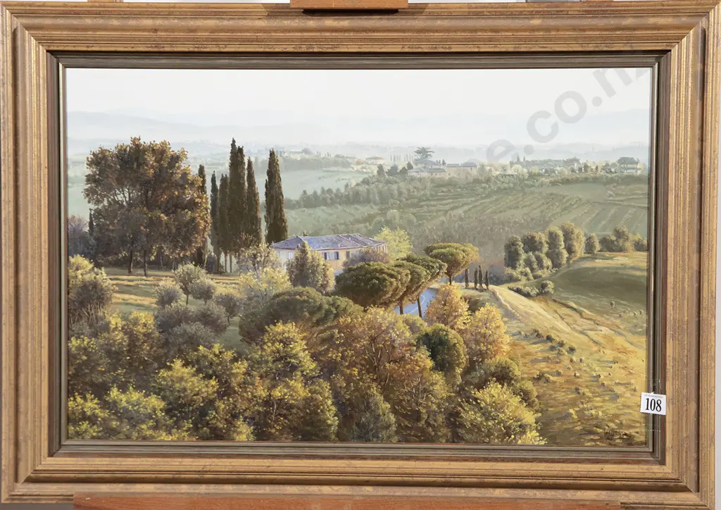 Ian Hamlin - Tuscan October Sienna Italy Image 1++
