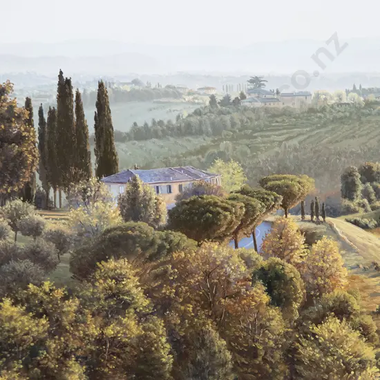 Ian Hamlin - Tuscan October Sienna Italy