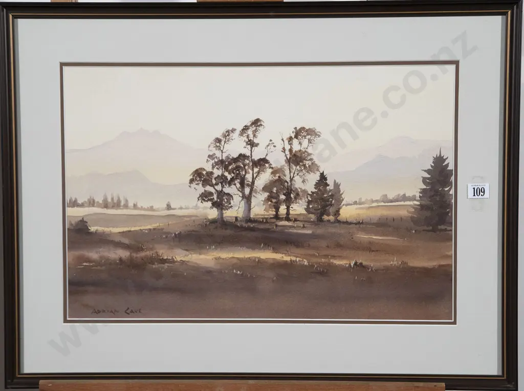 Adrian Cave Watercolour & J Staples Oil (2) Image 1++