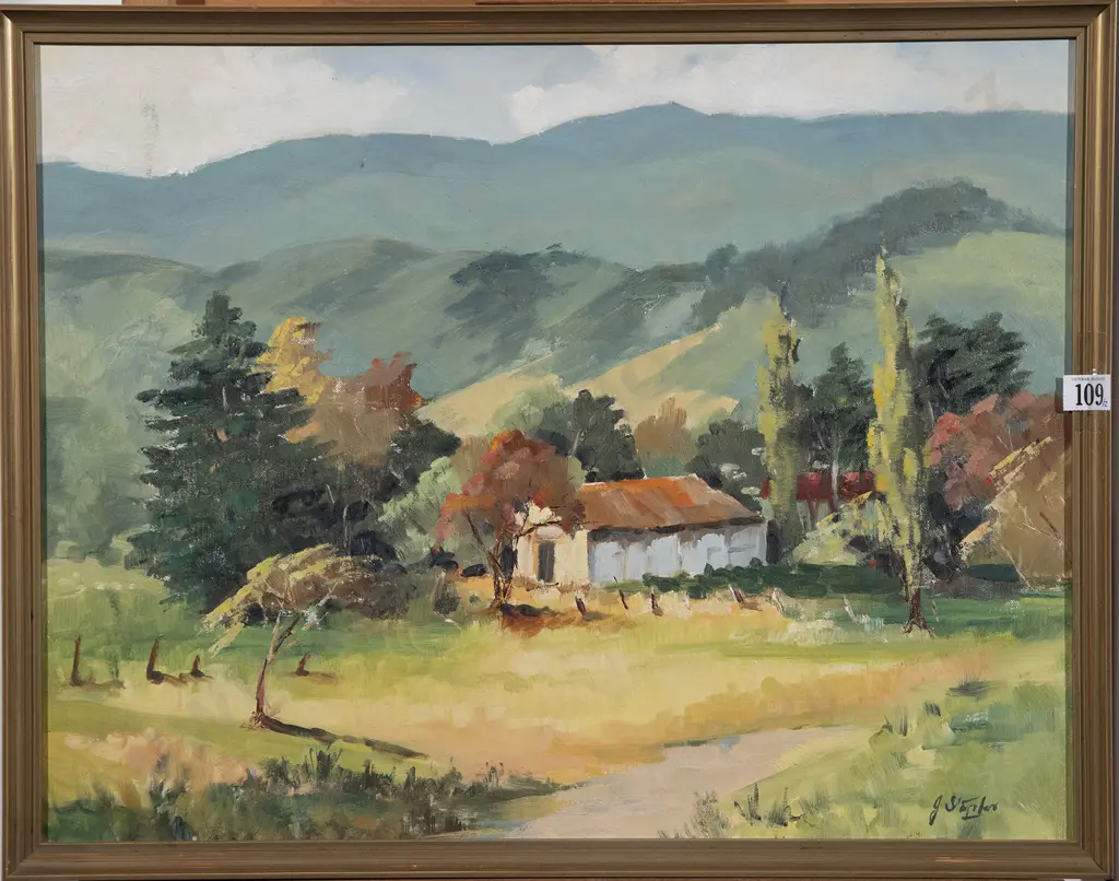 Adrian Cave Watercolour & J Staples Oil (2) Image 1++