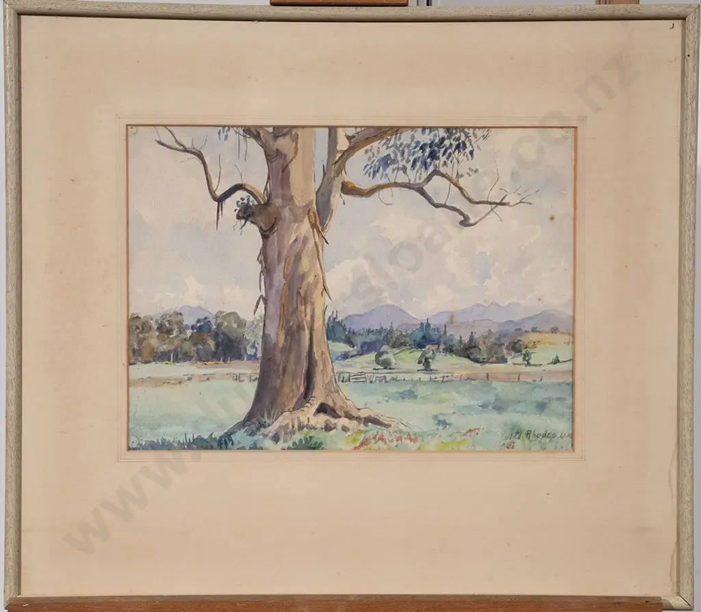 Margaret Rhodes watercolour and other pencil sketch (2) Image 1++
