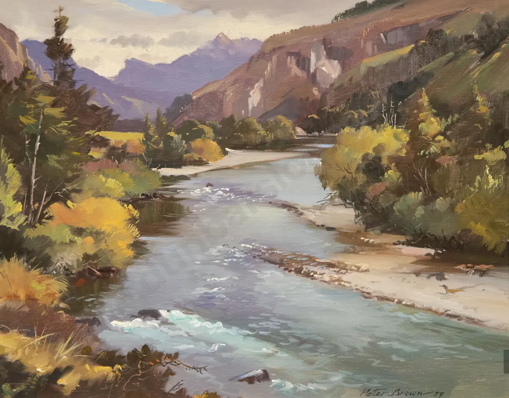 Peter Brown - Maruia River Image 1++