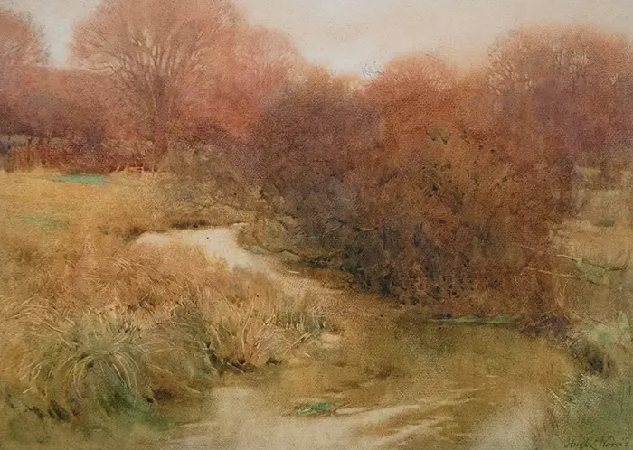 Hugh L Norris - A Bend in the Stream Image 1++