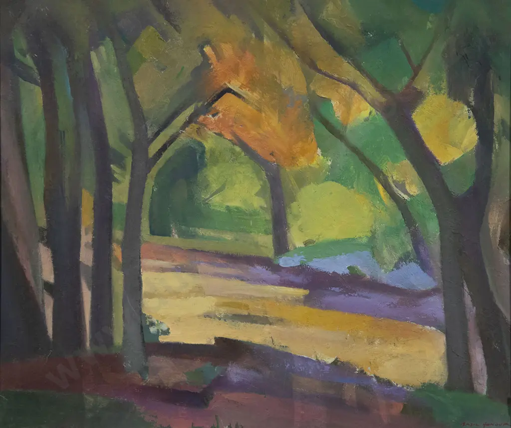 Basil Honour oil & John Castle watercolour (2) Image 1++