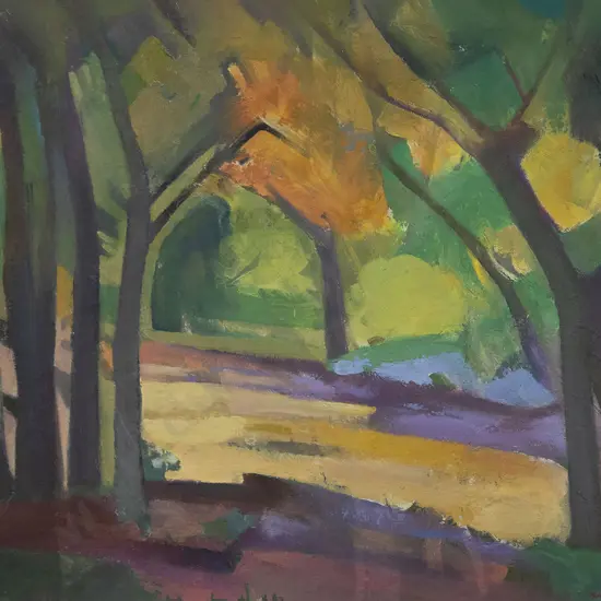 Basil Honour oil & John Castle watercolour (2)