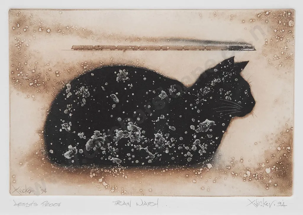 Gary Tricker etchings (2) Image 1++