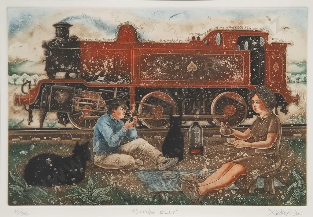 Gary Tricker - Puffing Billy Image 1++