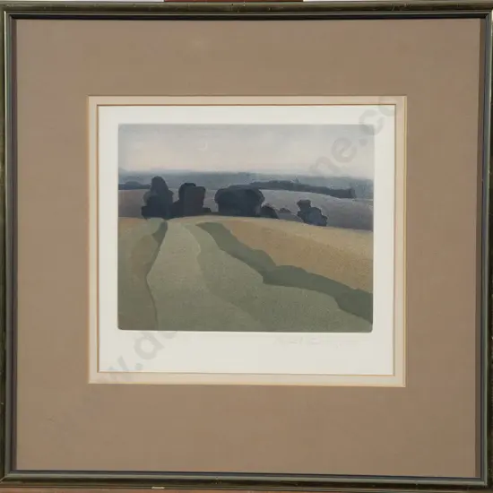Michael Fairclough & John Brunsden etchings (4)
