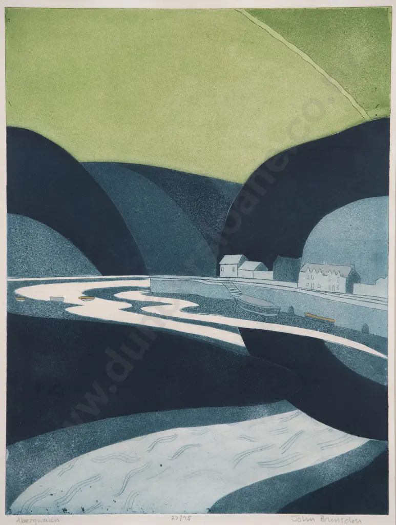 John Brunsden (British) - Abergwuan Image 1++