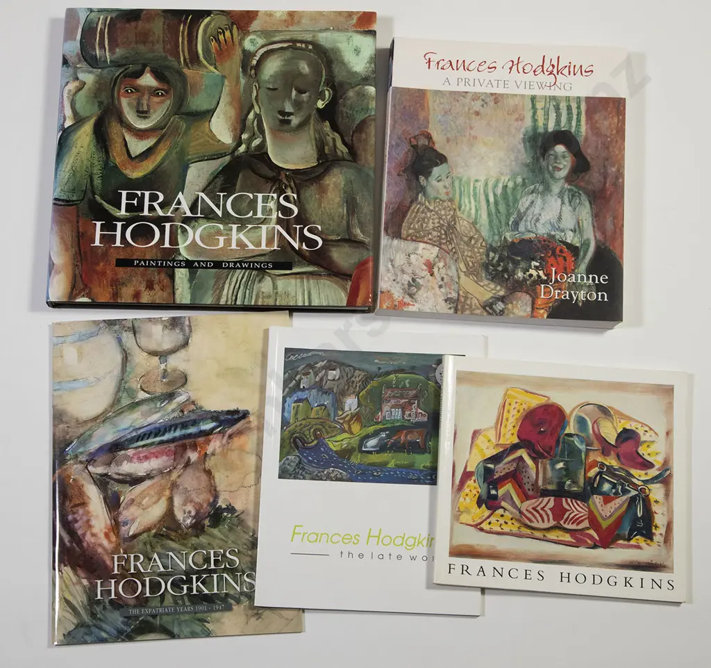 Five Frances Hodgkins Volumes Image 1++