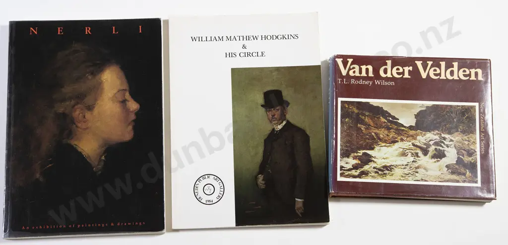 Three New Zealand Male Artist Volumes Image 1++