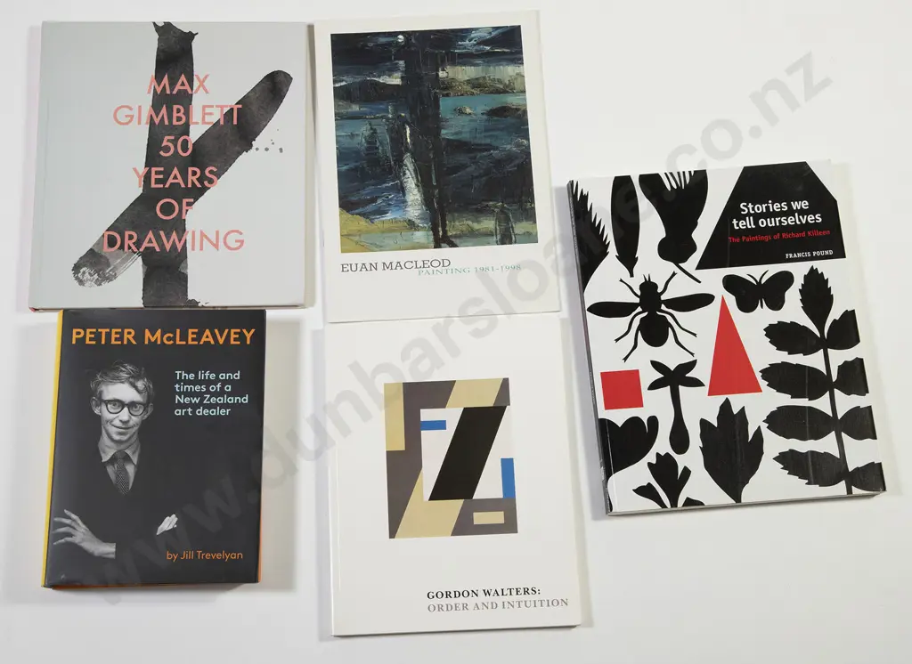 Four New Zealand Art Volumes Image 1++