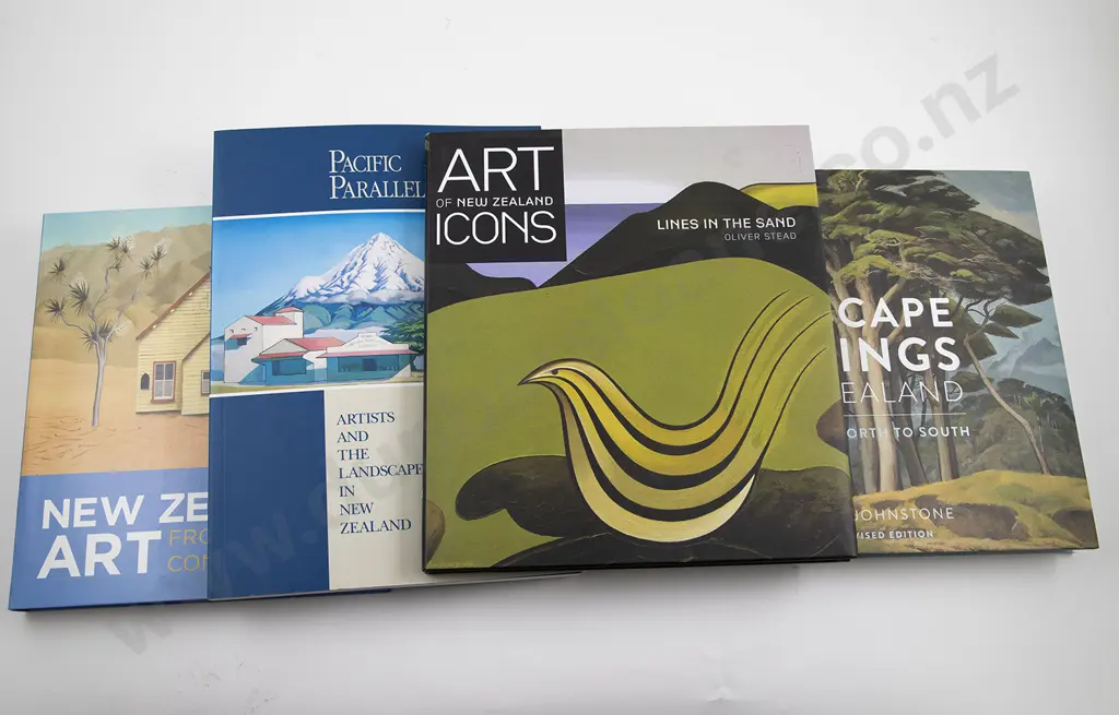 Four New Zealand Art Volumes Image 1++