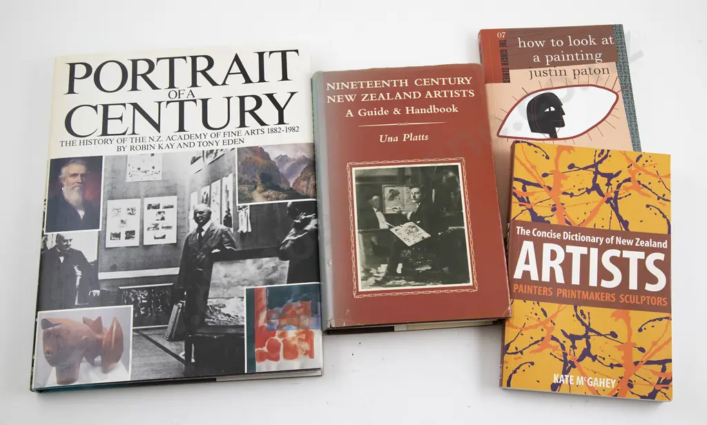 Four New Zealand Art Volumes Image 1++
