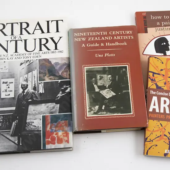 Four New Zealand Art Volumes