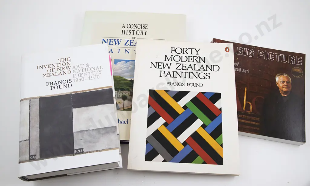 Four New Zealand Art Reference Volumes Image 1++