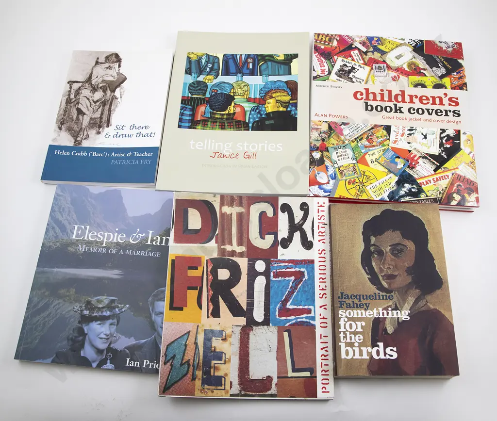 Six Various Art Reference Books Image 1++