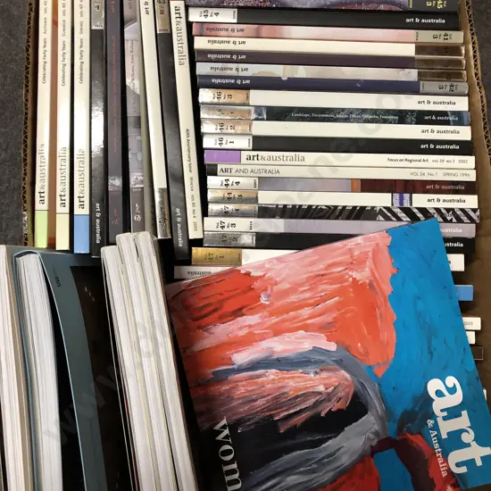 Various Art NZ & Australian Art Periodicals