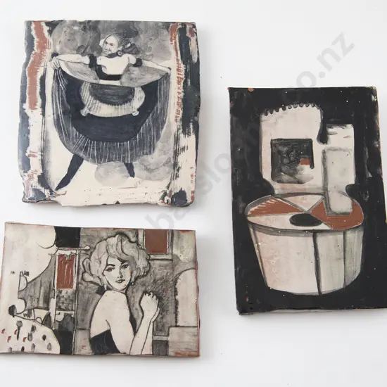 Scott McFarlane - Three Ceramic Tiles