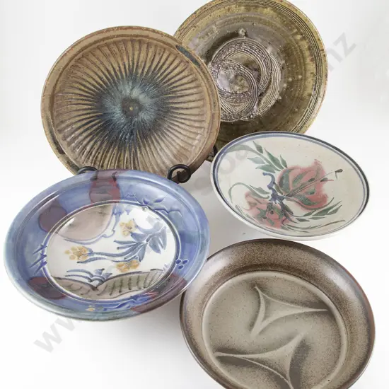Two John Anderson Bowls with Three Others (5)