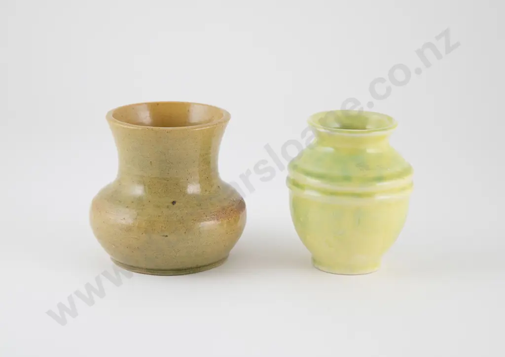 Briar Gardner and Crown Lynn Posy Vases Image 1++